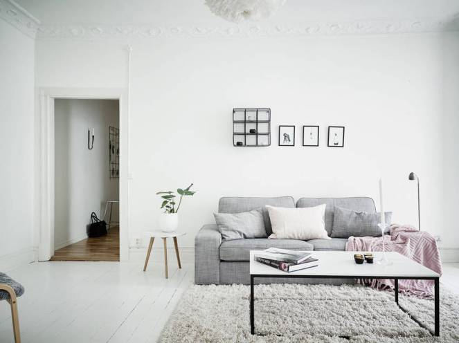 Nuetral Swedish Apartment  in Linnéstaden 3 - simply beautiful blog