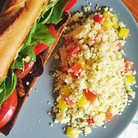 Zesty Lemon and Rosemary Couscous